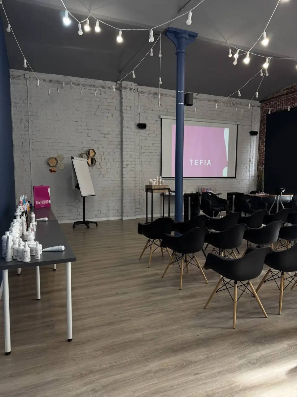 Зал «LOFT» перед началом семинара TEFIA