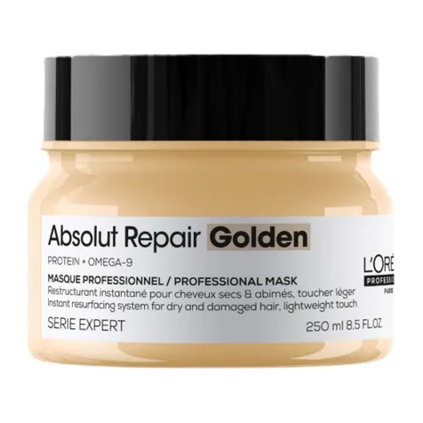 ABSOLUT Repair Gold Маска с ЗОЛОТОЙ ТЕКСТ д/вос.поврежденных волос без эффекта утяжеления 250мл