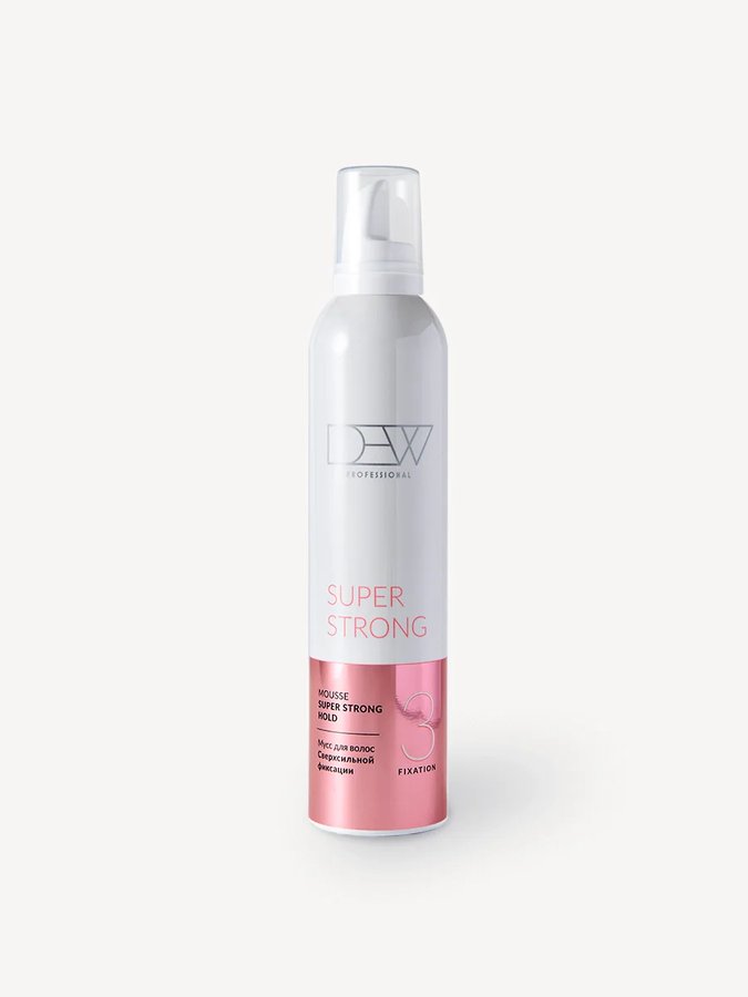 Мусс для волос Сверхсильной фиксации 350 мл. DEW PROFESSIONAL ***