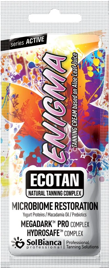 САШЕ Enigma Крем для загара с экстр грецкого ореха и карамель (2*Bronzer) 15 мл.