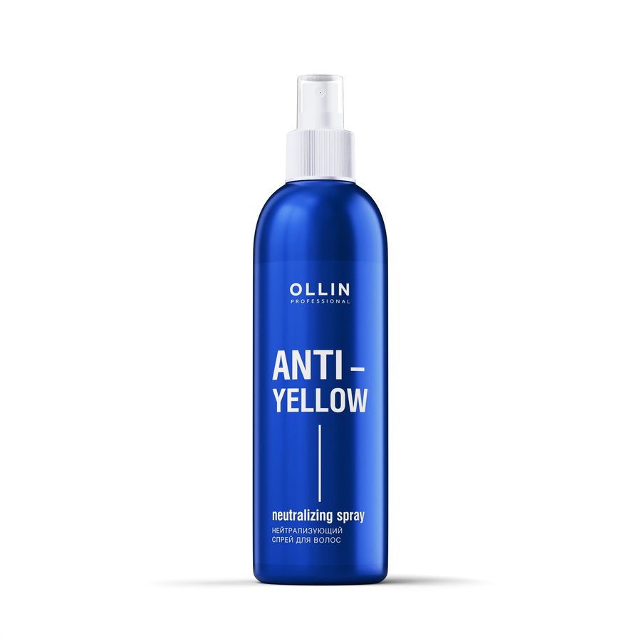 ANTI-YELLOW Нейтрализующий спрей для волос 150мл OLLIN PROFESSIONAL