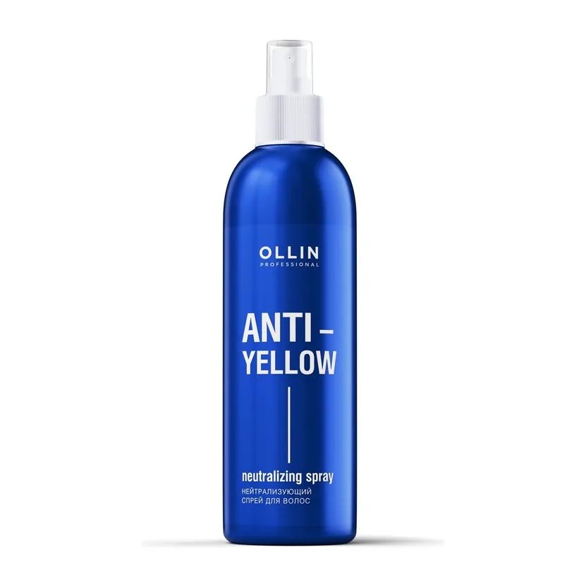 ANTI-YELLOW Нейтрализующий спрей для волос 150мл OLLIN PROFESSIONAL