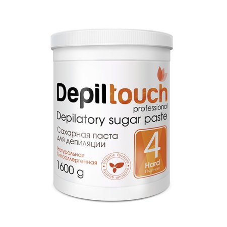 Сахарная паста для депиляции ПЛОТНАЯ "Depiltouch professional" 1600г  САЛОНЫ
