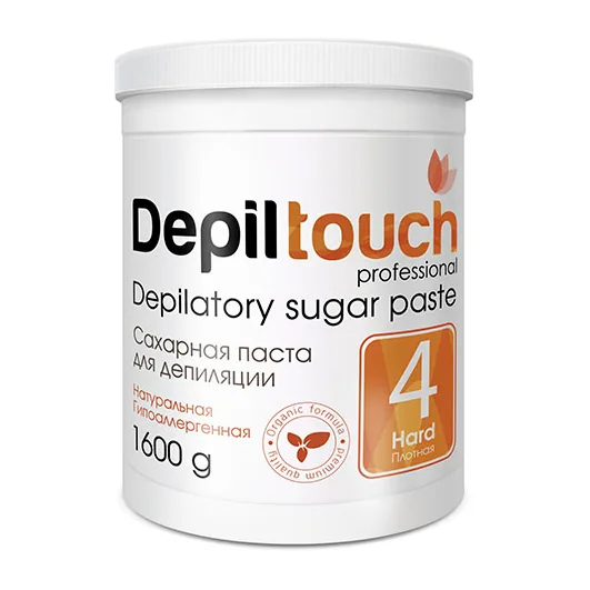 Сахарная паста для депиляции ПЛОТНАЯ "Depiltouch professional" 1600г САЛОНЫ