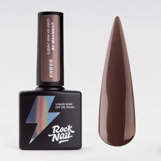 RockNail Гель-лак Choco 967 Cinnamon Sugar Scrub
