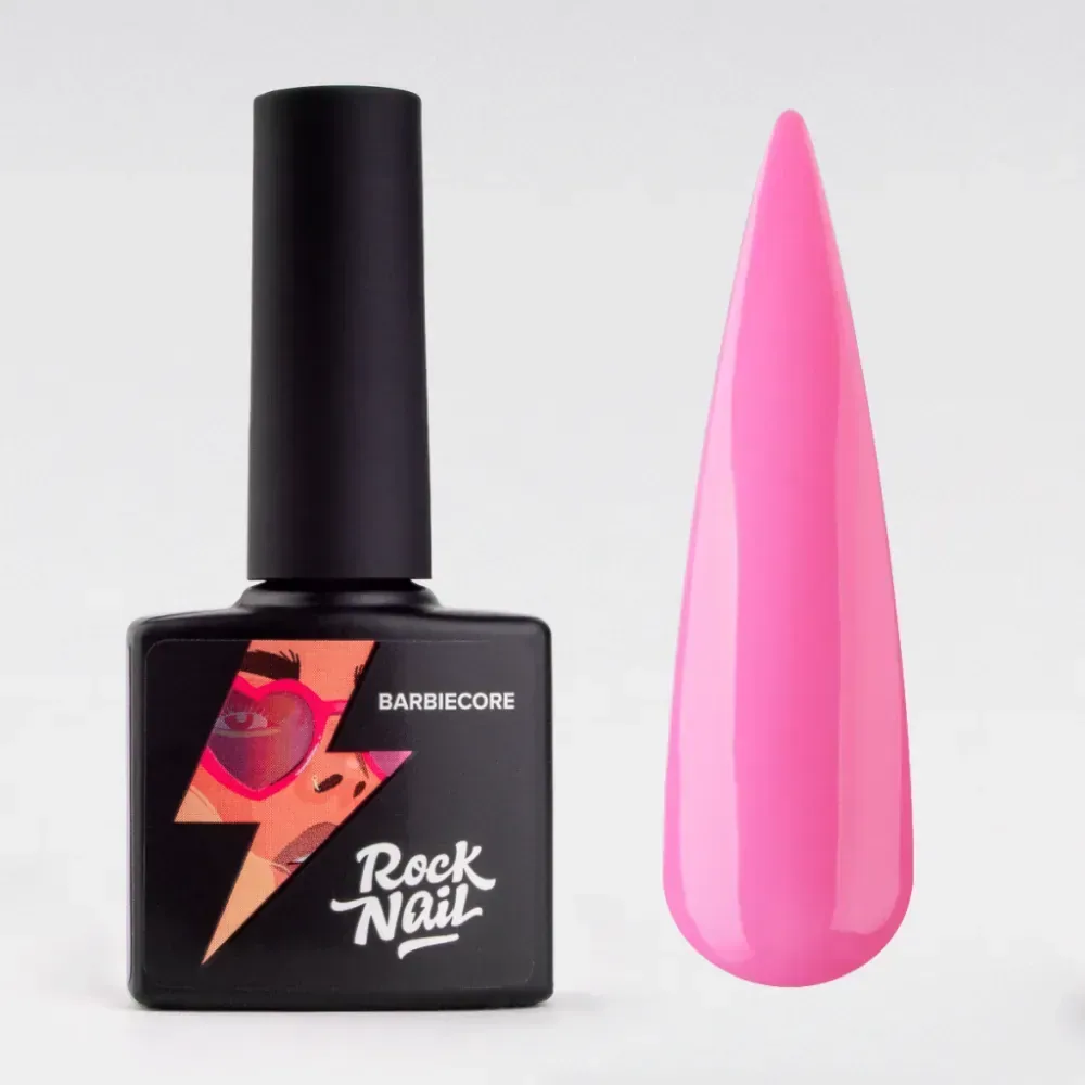 RockNail Гель-лак Barbiecore 741 Think Pink