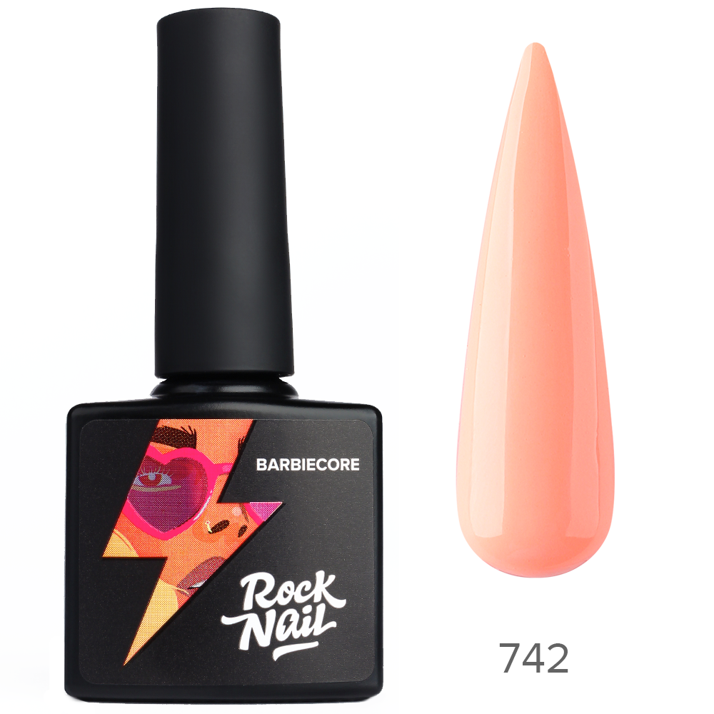 RockNail Гель-лак Barbiecore 742 Guilty Pleasure