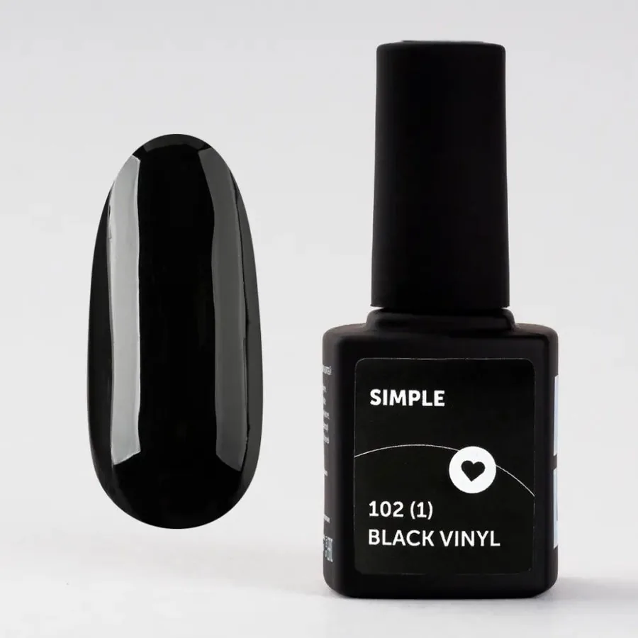 Milk Гель-лак Simple 102 (1) Black Vinyl