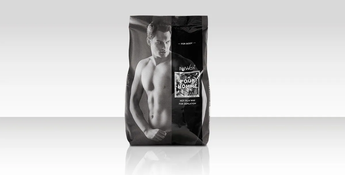 Воск горячий (пленочный) ITALWAX POUR HOMME мужской гранулы 100гр №30 МАРКЕТЫ