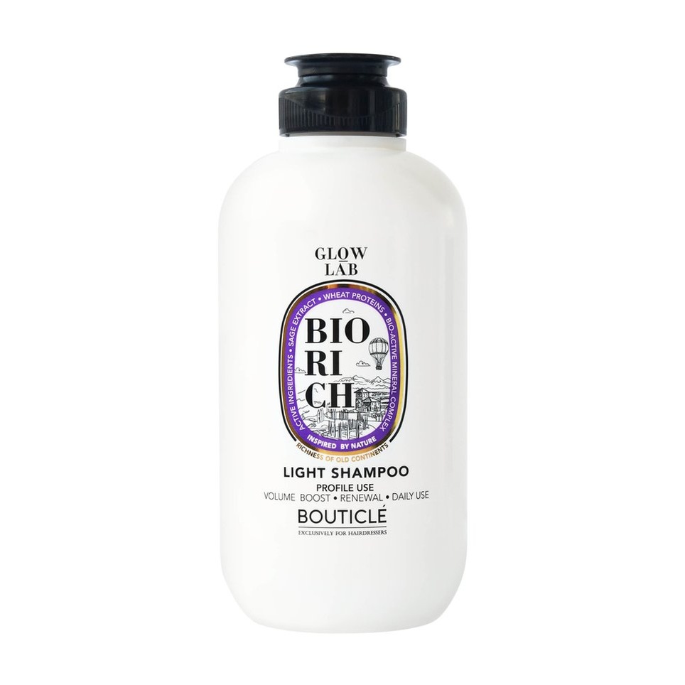 Шампунь для поддержания объёма для волос всех типов - BIORICH LIGHT SHAMPOO 250 мл