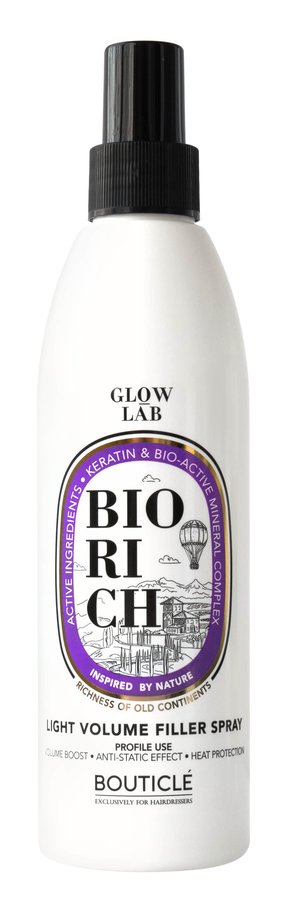 Несмываемый спрей уплотнитель для придания объема - BIORICH LIGHT ANTI-STATIC VOLUME SPRAY 250 мл