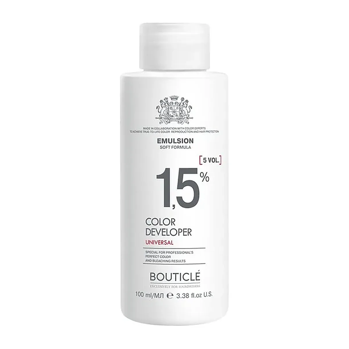 Оксидант - лосьон 1,5% - “Bouticle color developer" 100 мл