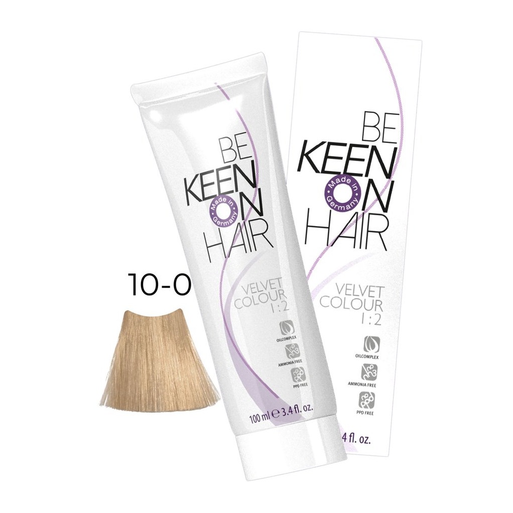 Крем-краска без аммиака VELVET COLOUR 10.0 Ultrahellblond/Ультра-светлый блондин