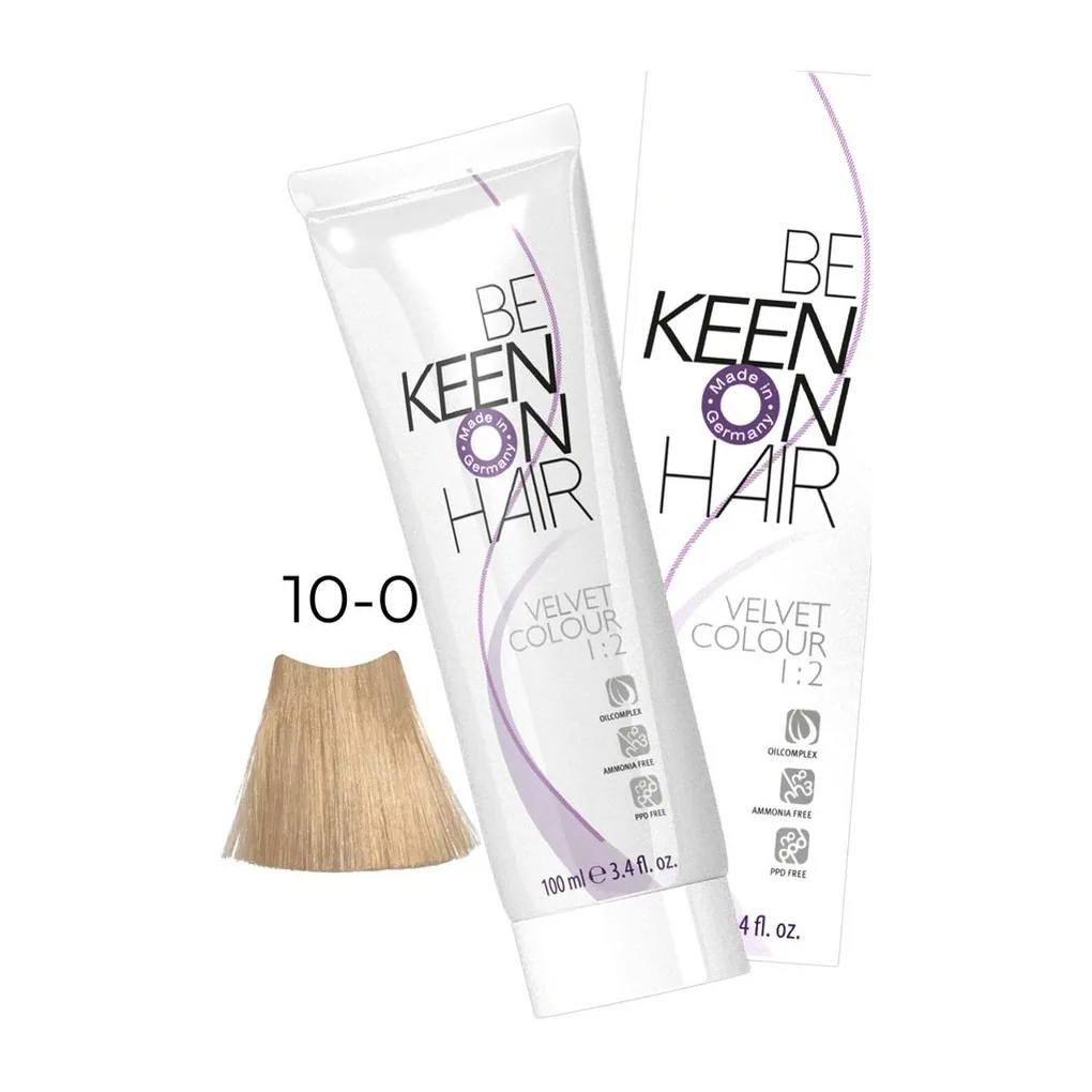 Крем-краска без аммиака VELVET COLOUR 10.0 Ultrahellblond/Ультра-светлый блондин