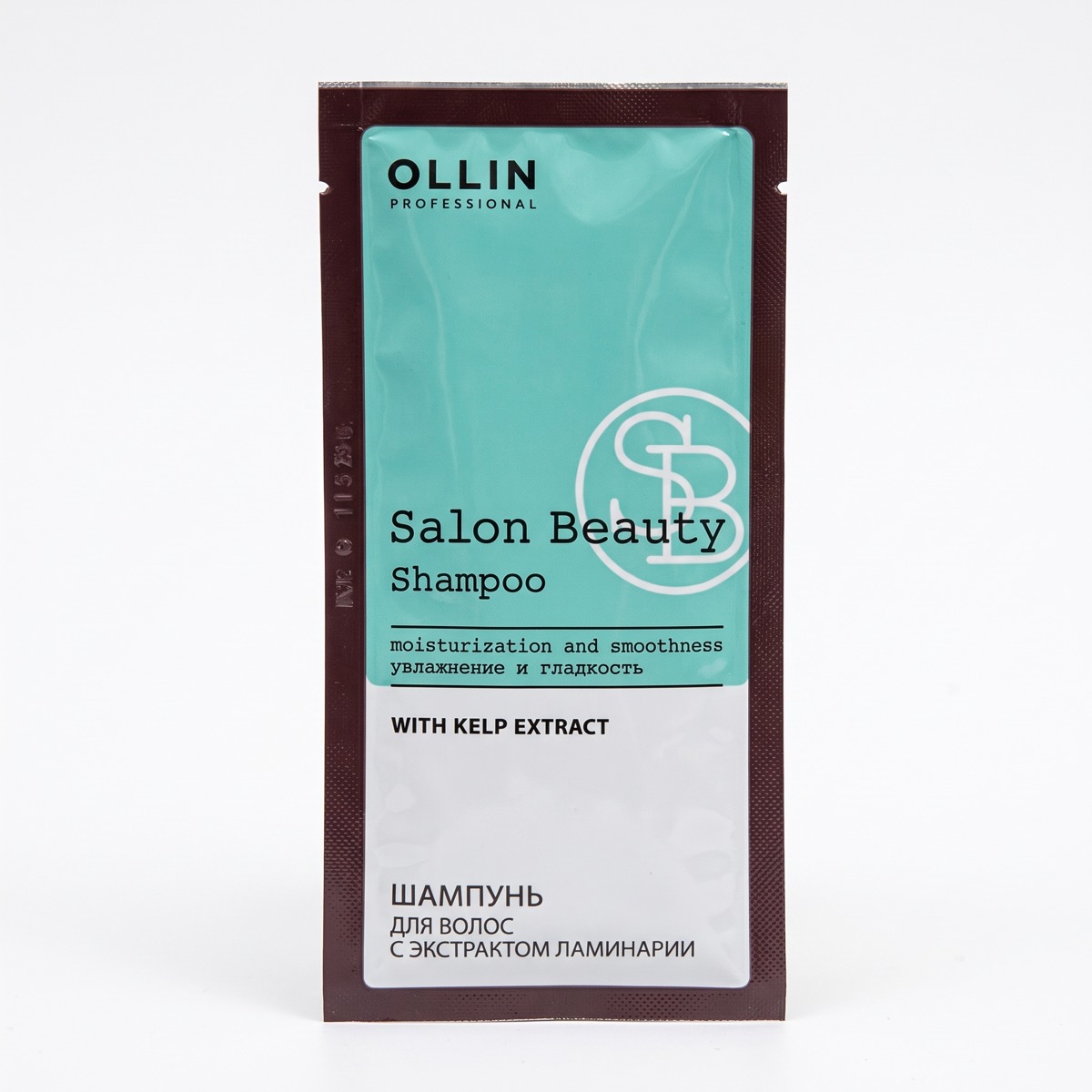 OLLIN SALON BEAUTY_САШЕ Шампунь для волос с экстрактом ламинарии 10мл