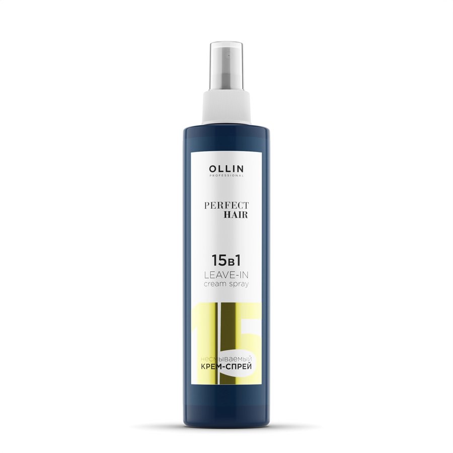 100 мл МИНИ OLLIN PERFECT HAIR 15 в 1 Несмываемый крем-спрей 100мл