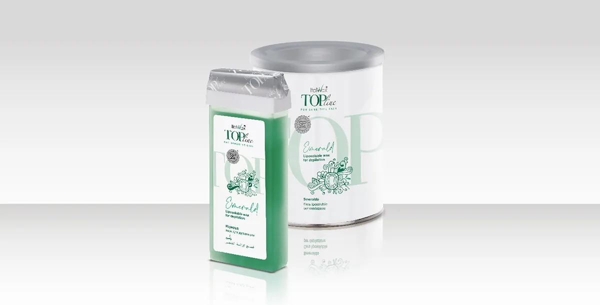 Воск ITALWAX Top Line в картридже 100мл Изумруд