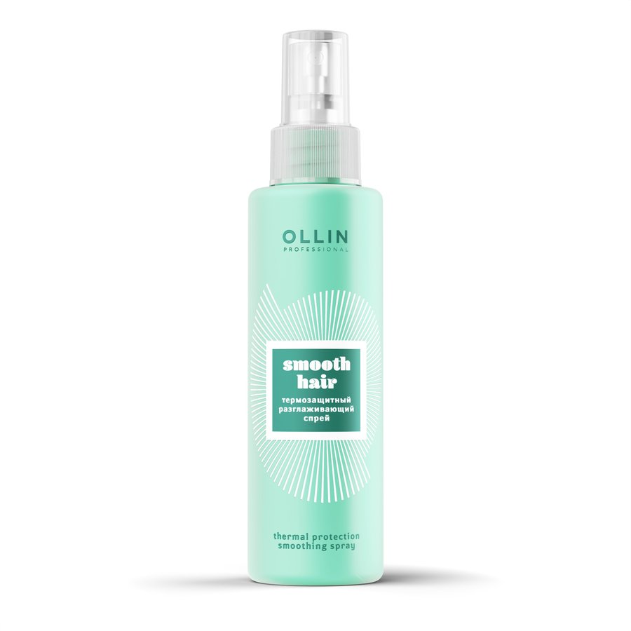 OLLIN SMOOTH HAIR Термозащитный разглаживающий спрей 150мл