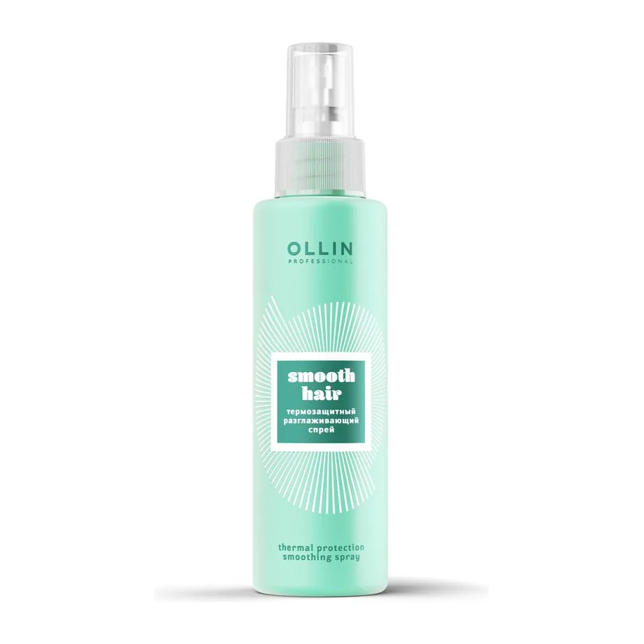 OLLIN SMOOTH HAIR Термозащитный разглаживающий спрей 150мл
