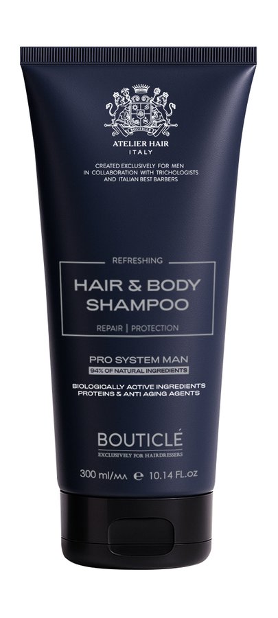 ШАМПУНЬ ДЛЯ ВОЛОС И ТЕЛА - HAIR AND BODY SHAMPOO 300 мл