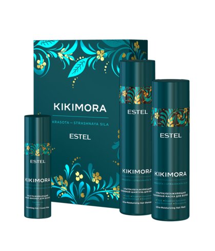 Набор KIKIMORA by ESTEL (Шампунь 250 мл, маска 200 мл, разглаживающий филлер 100 мл)