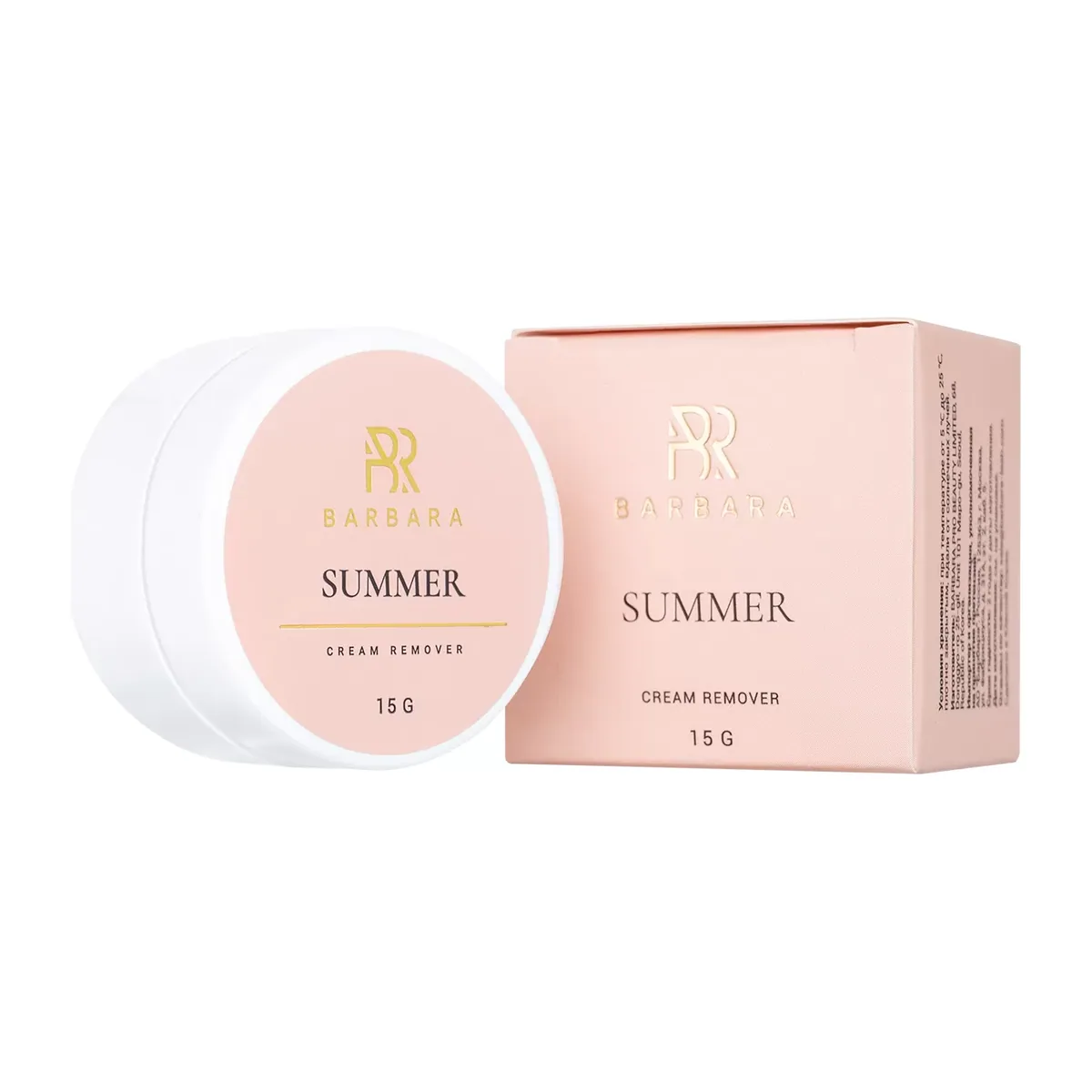 Крем-ремувер SUMMER для снятия ресниц, 15 г