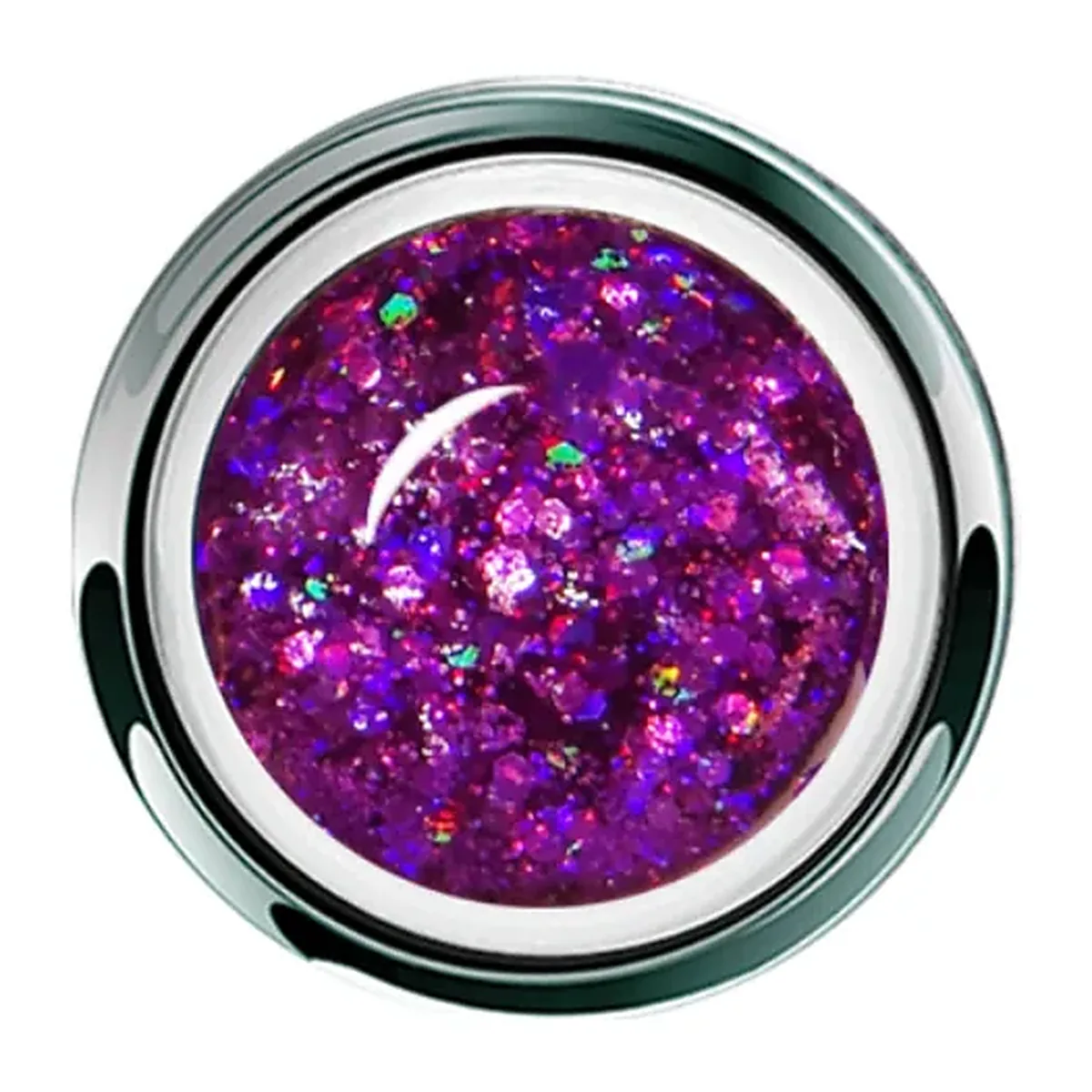 GP420 - Гель - UV/LED GEL PLAY - GLITTER FUSHCIA DAZZLE 4g/.14oz