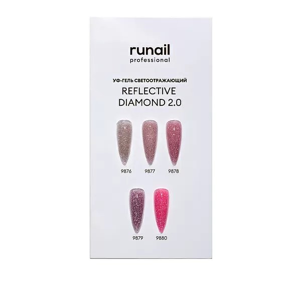 ПАЛИТРА BUILDER UV GEL REFLECTIVE DIAMOND 2.0 №9881