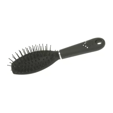 Расческа Dewal Beauty серия "Шарм" массажная с пластиковым штифтом, овальная мини 18 см .