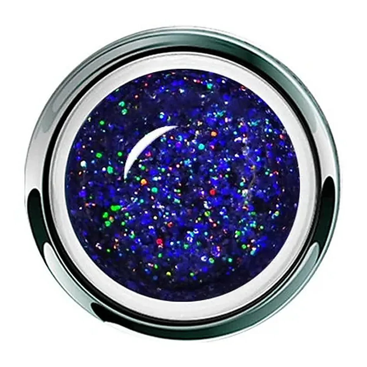 GP418 - Гель - UV/LED GEL PLAY - GLITTER SAPPHIRE DAZZLE 4g/.14oz