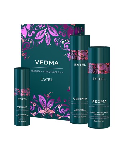 Набор VEDMA by ESTEL (Шампунь 250 мл, маска 200 мл, масло-эликсир 50 мл)