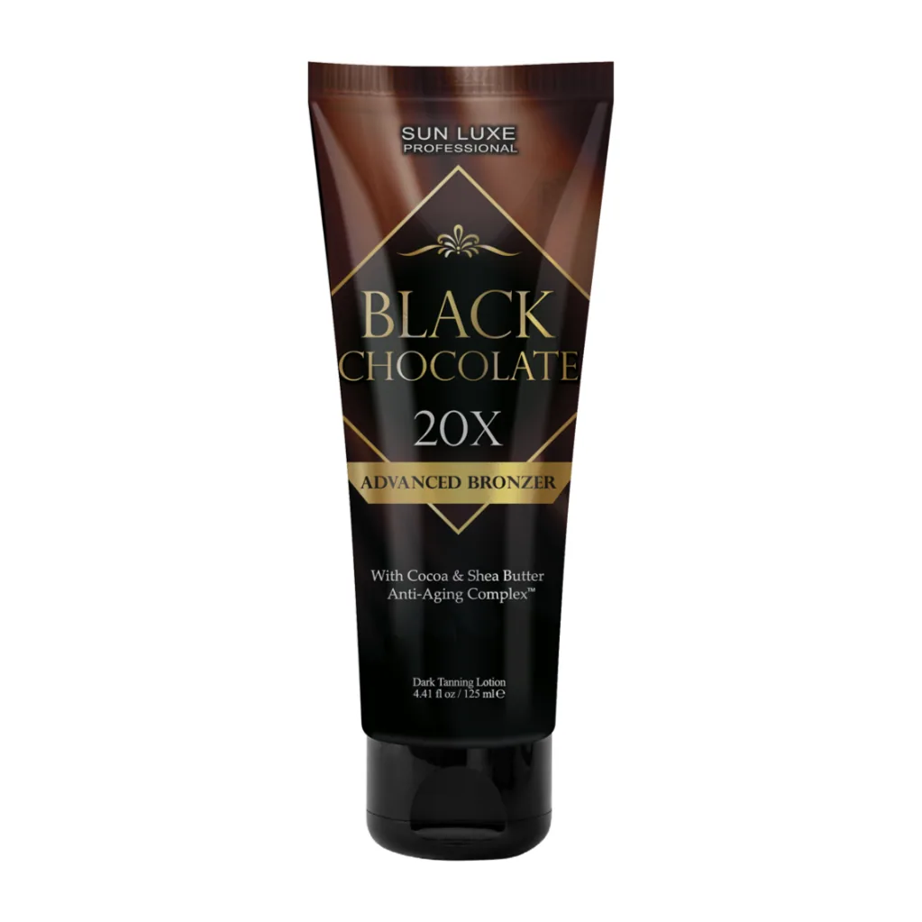 ТУБА Крем для загара в солярии "Black Chocolate 20х" SUN LUXE 125мл