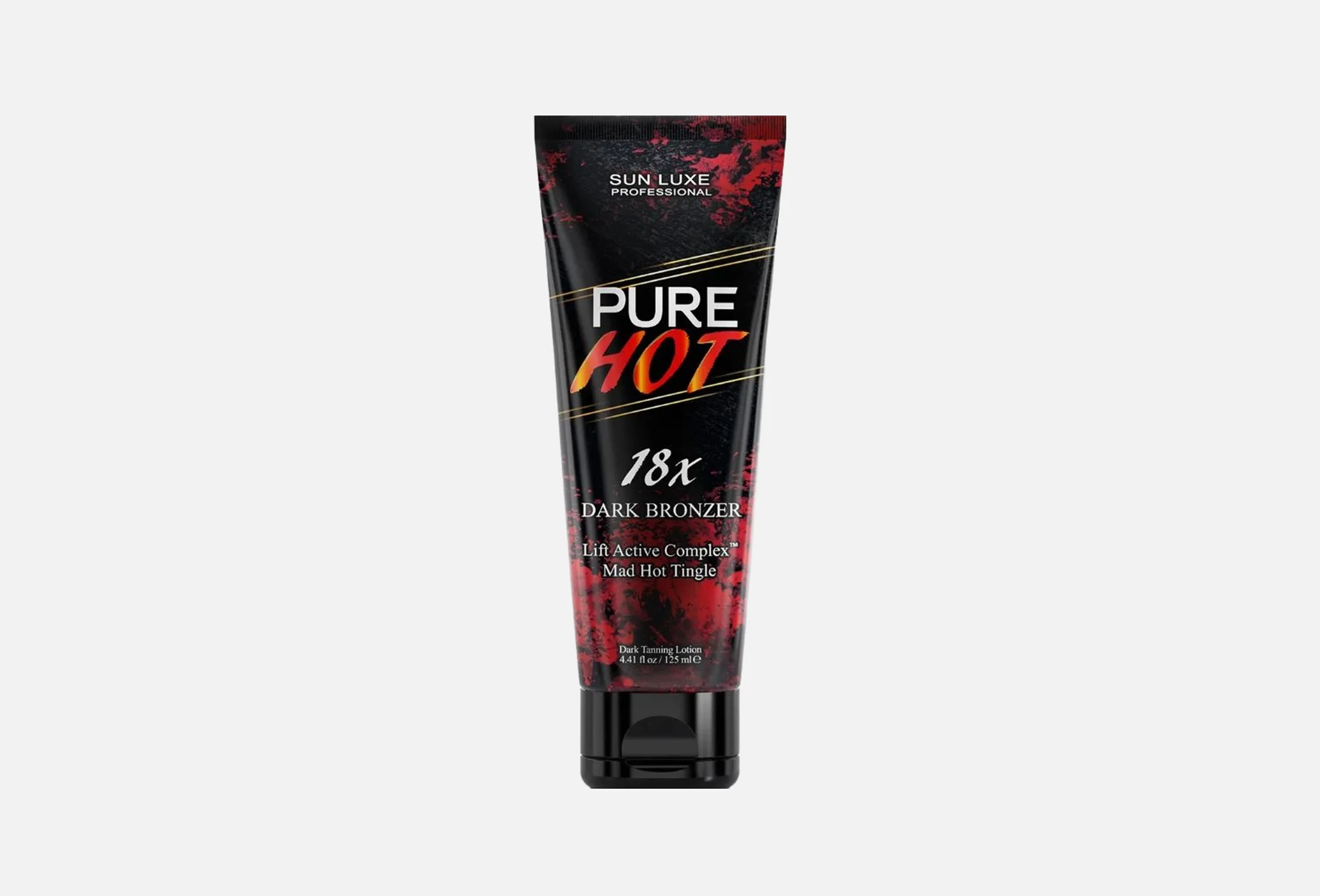ТУБА Крем для загара в солярии "Pure Hot 18х" Tingle SUN LUXE 125мл