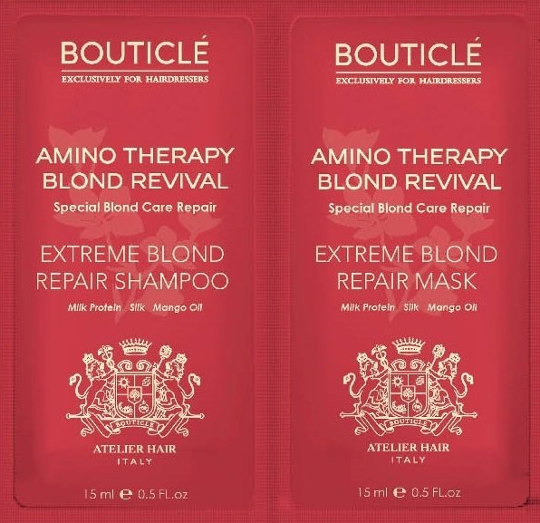 САШЕ Шампунь (15 мл) + Маска (15мл) Extreme Blond Repair