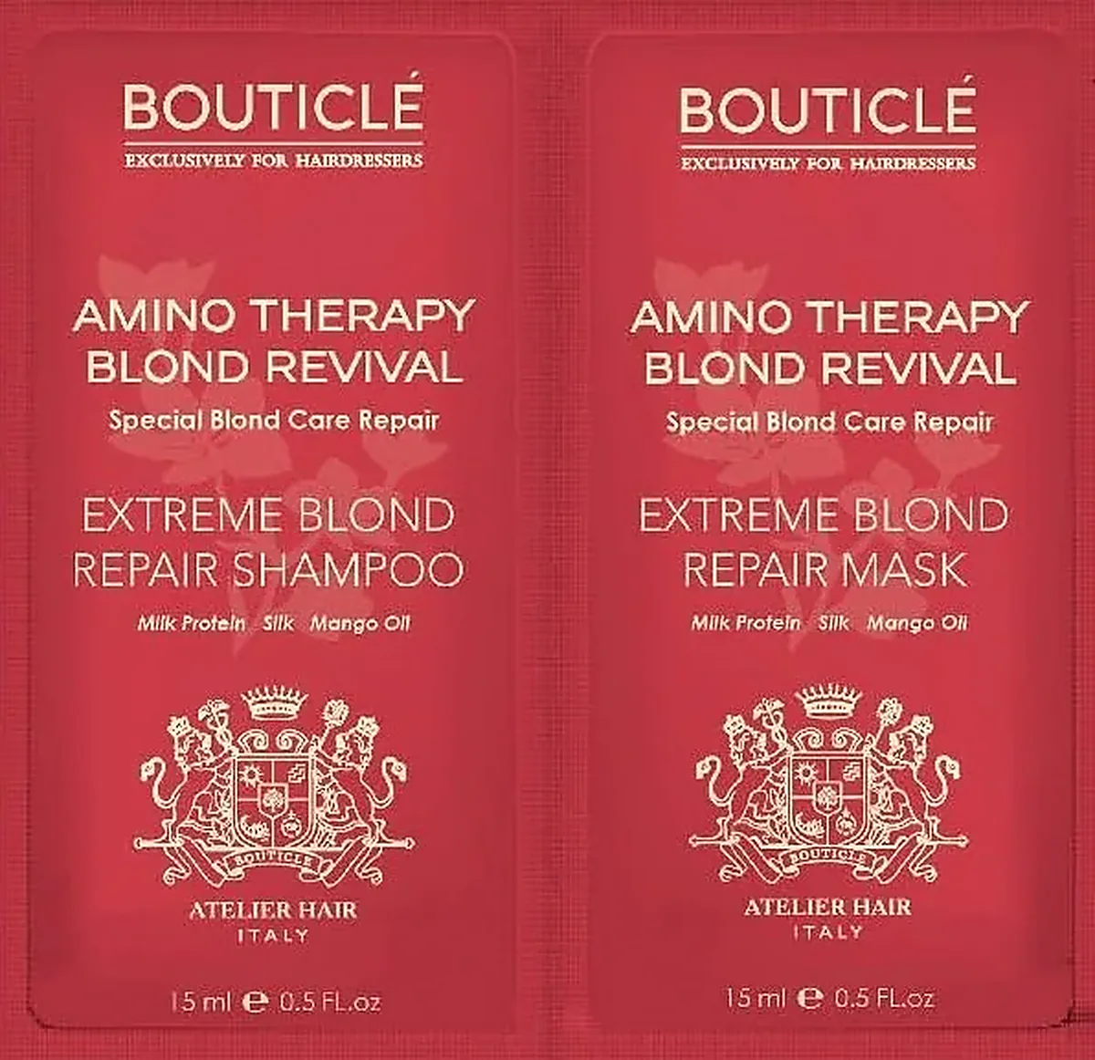 САШЕ Шампунь (15 мл) + Маска (15мл) Extreme Blond Repair