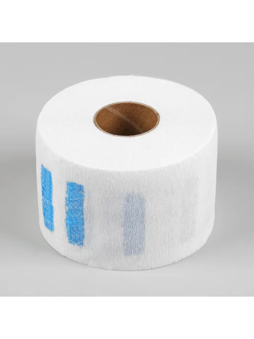 Воротнички спанлейс белый 8*40 см в РУЛОНЕ (100шт.) White line+