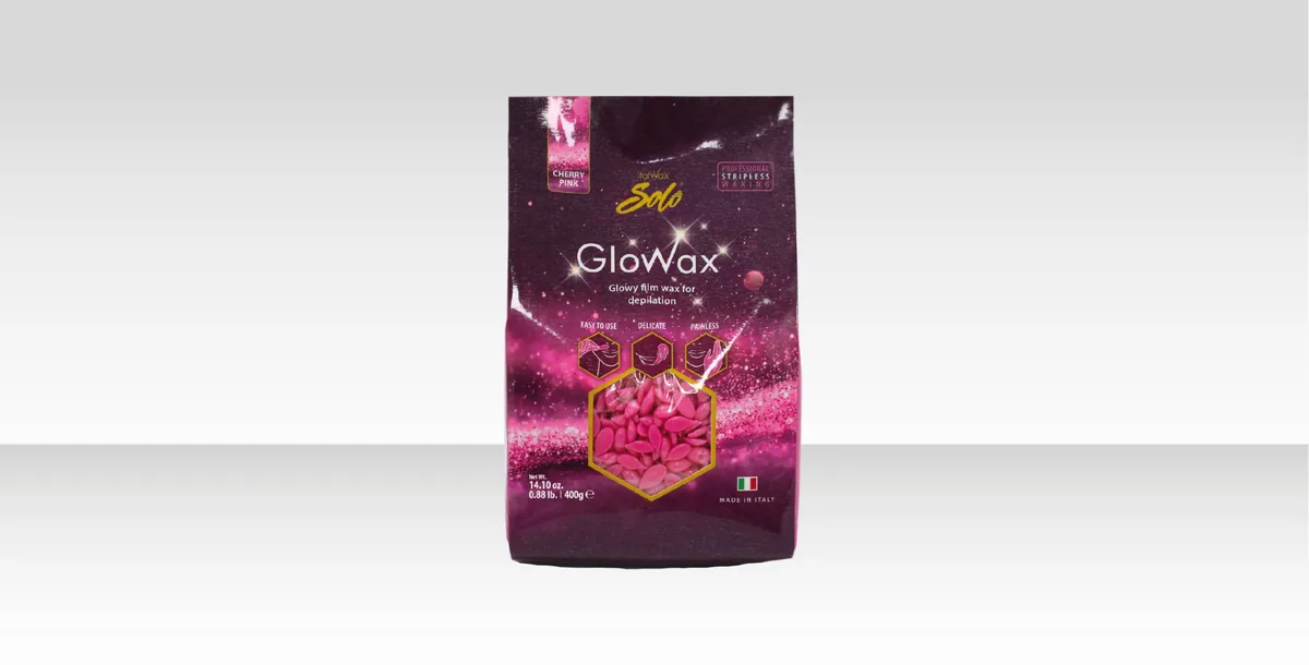 Воск горячий (пленочный) ITALWAX SOLO GLOWAX Вишня гранулы 100гр №30 МАРКЕТЫ