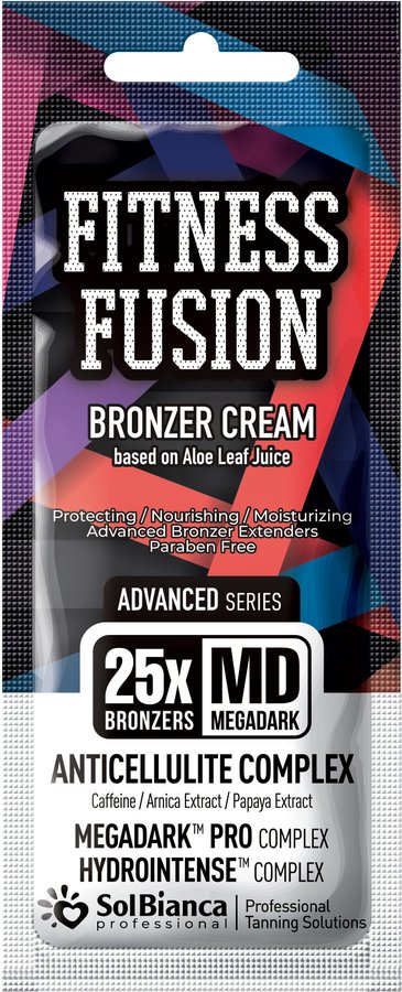 САШЕ Fitness Fusion крем д/загара экстракт клюквы,кофеин,экстракт зверобоя 25*bron(стар.14*Br) 15 мл
