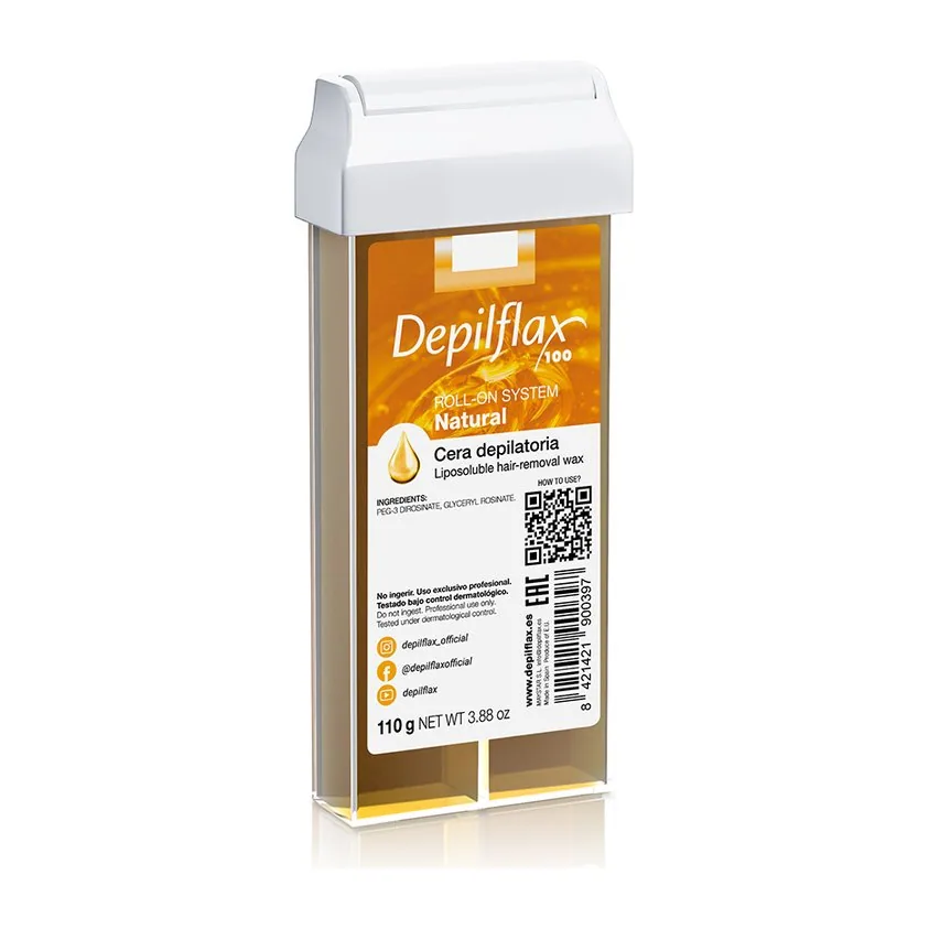 Восковой картридж "Depilflax" - Натуральный 110 мл.