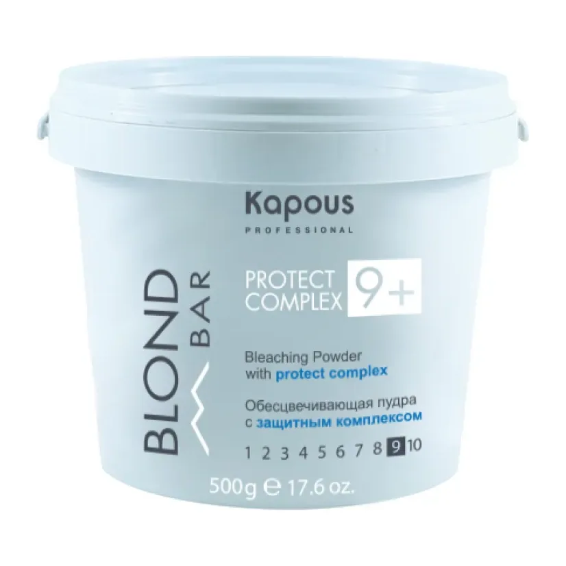 Обесцвечивающая пудра с защитным комплексом 9+ Blond Bar , 500 г