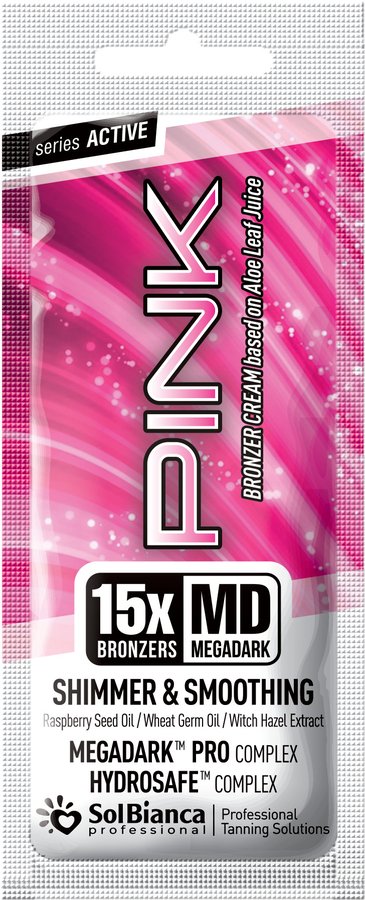 САШЕ Pink Крем для загара с маслом зародышей пшеницы, маслом кокоса 15 мл (6*Bronzer) 