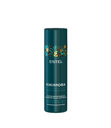 Ультраувлажняющая торфяная маска для волос KIKIMORA by ESTEL, 200 мл