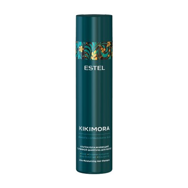 Ультраувлажняющий торфяной шампунь для волос KIKIMORA by ESTEL, 250 мл