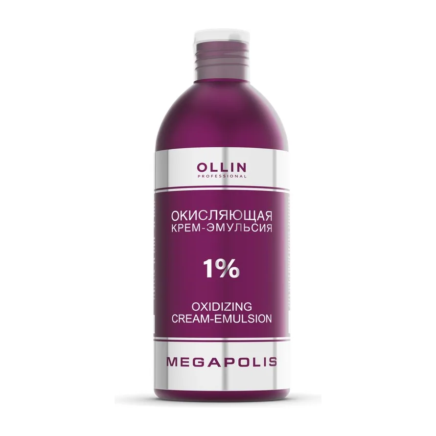 OLLIN MEGAPOLIS_Окисляющая крем-эмульсия 1% 500мл САЛОНЫ