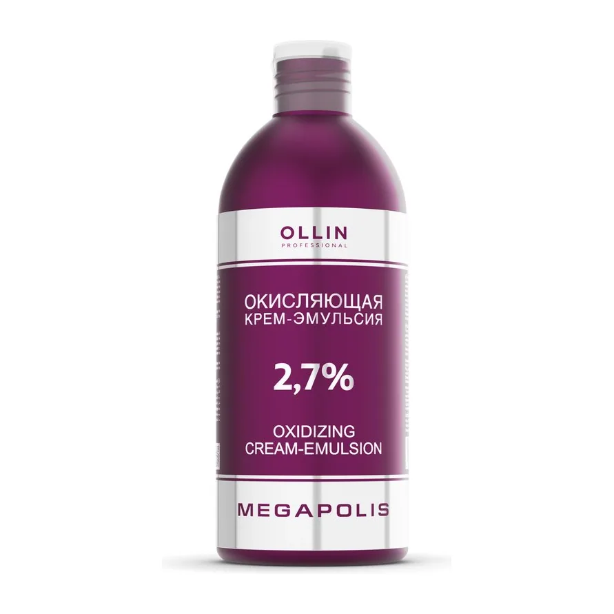 OLLIN MEGAPOLIS_Окисляющая крем-эмульсия 2,7% 500мл САЛОНЫ