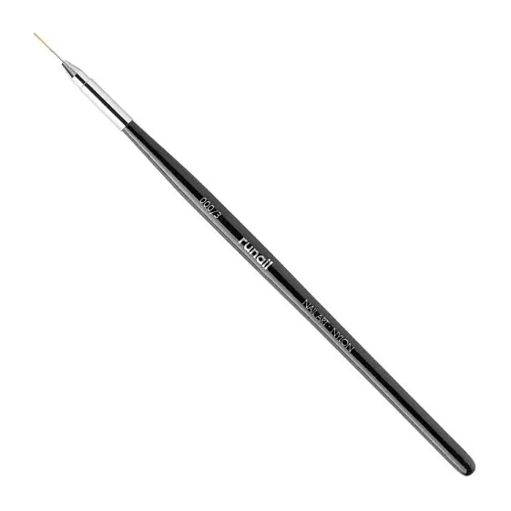 Кисть для дизайна Nail Art Nylon, 12 мм №000/3 (№3590)