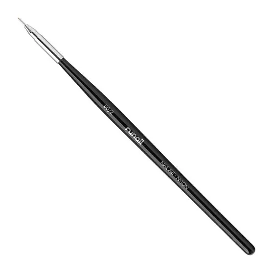 Кисть для дизайна Nail Art Nylon, 6 мм №00/2 (№3592)