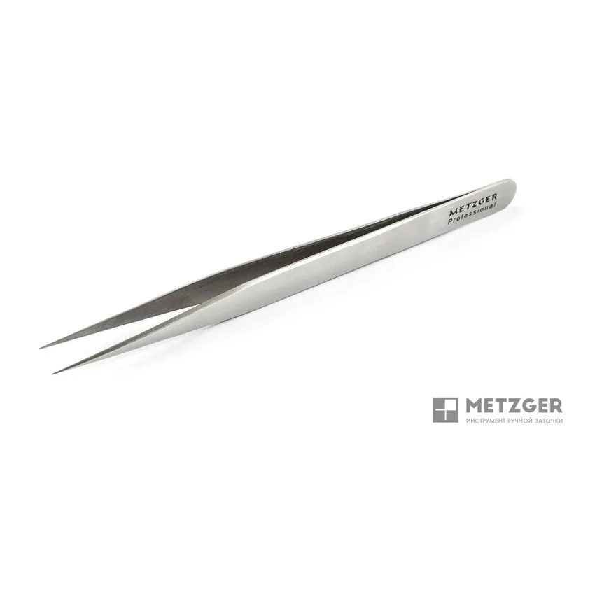Пинцет PT-6521-D острые с углом (матовые) 12.7 см