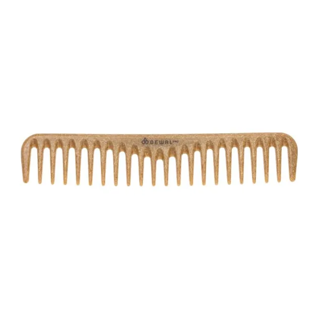 Гребень широкий DEWAL PRO Бежевый, серия "ECOLOGY"