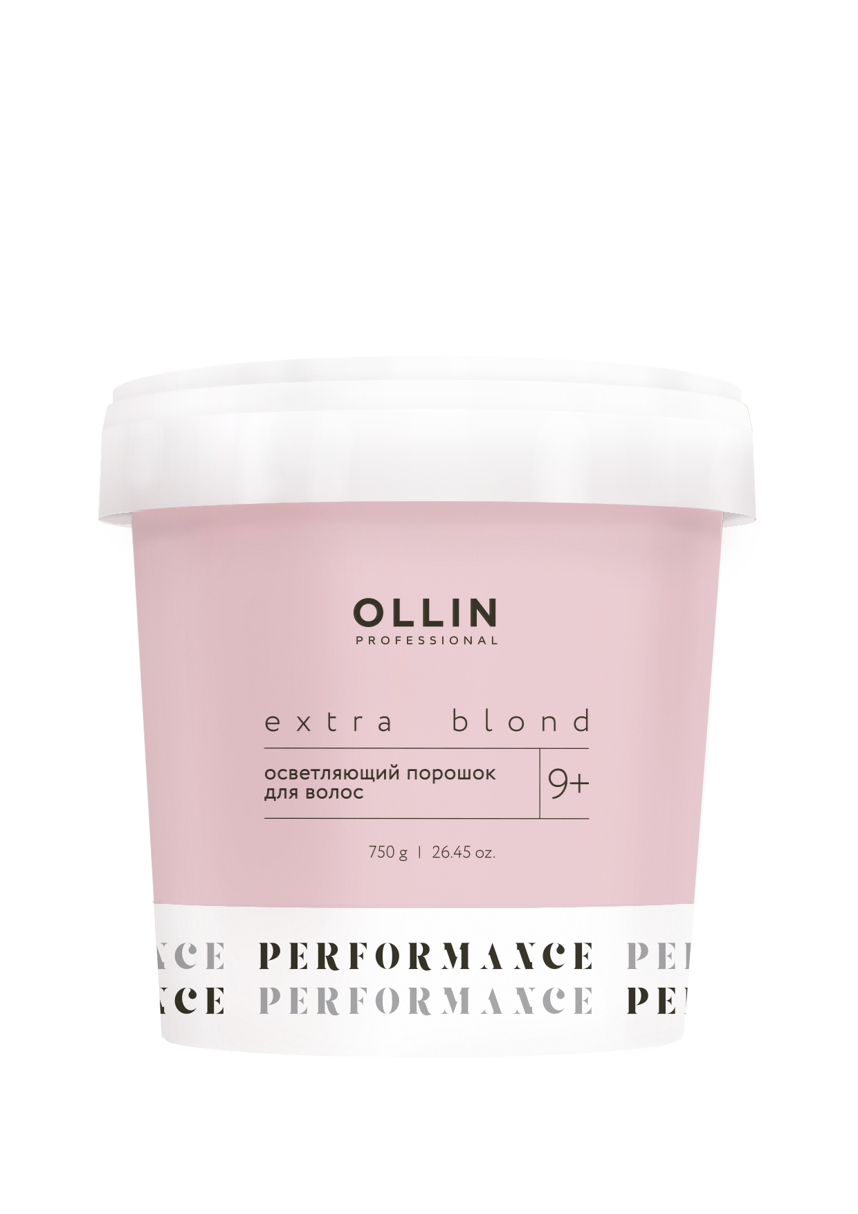 EXTRA BLOND PERFORMANCE 9+ Осветляющий порошок для волос 750 г OLLIN Professional